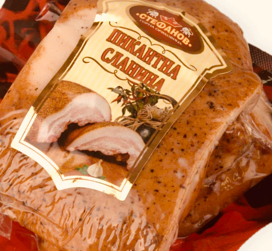 Slanina Speck Pikant Stefanov(20€/kg)
