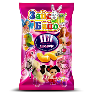 Sajo Bajo Hit  Weizenflips mit Spielzeug für Mädchen 50g