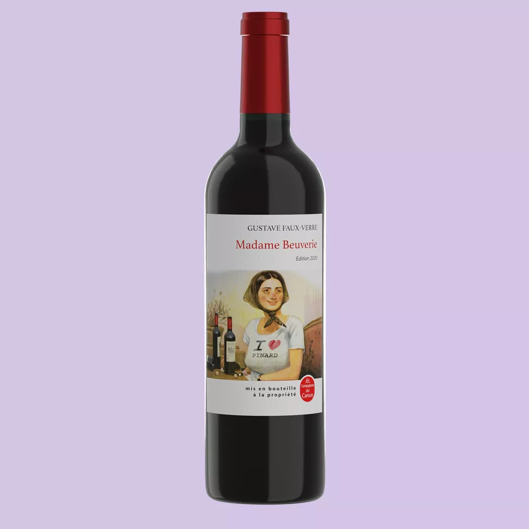 Vin Rouge Madame Beuverie-Bordeaux 100% Petit Verdot 2020