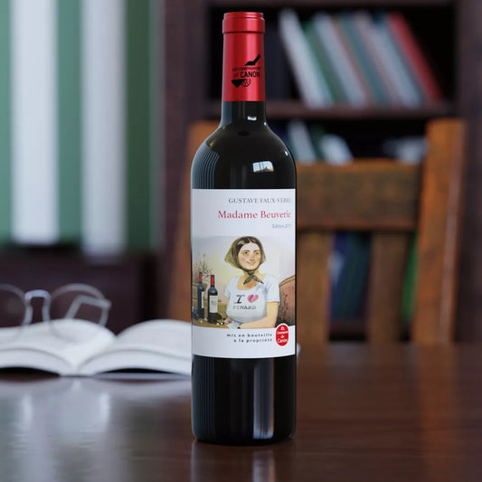 Vin Rouge Madame Beuverie-Bordeaux 100% Petit Verdot 2020