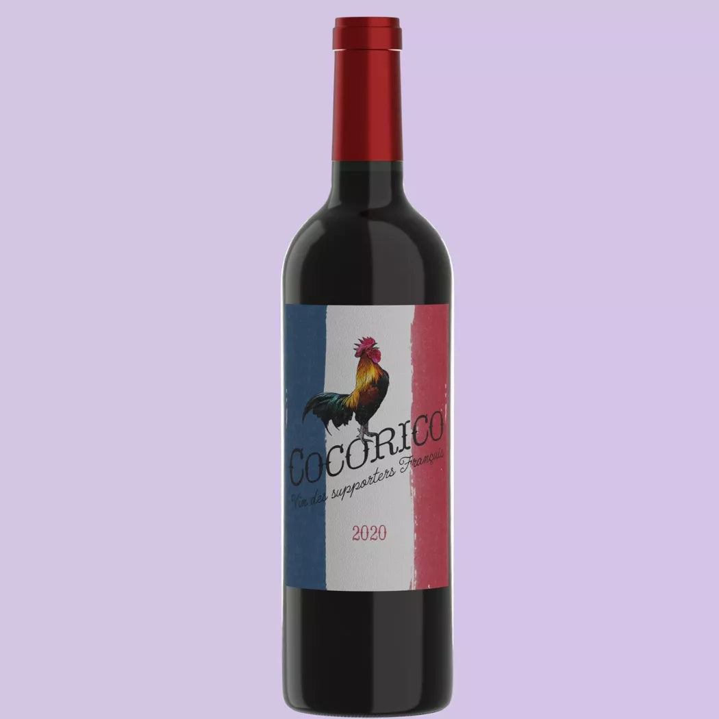 Rotwein Cocorico Drapeau Bordeaux 2020