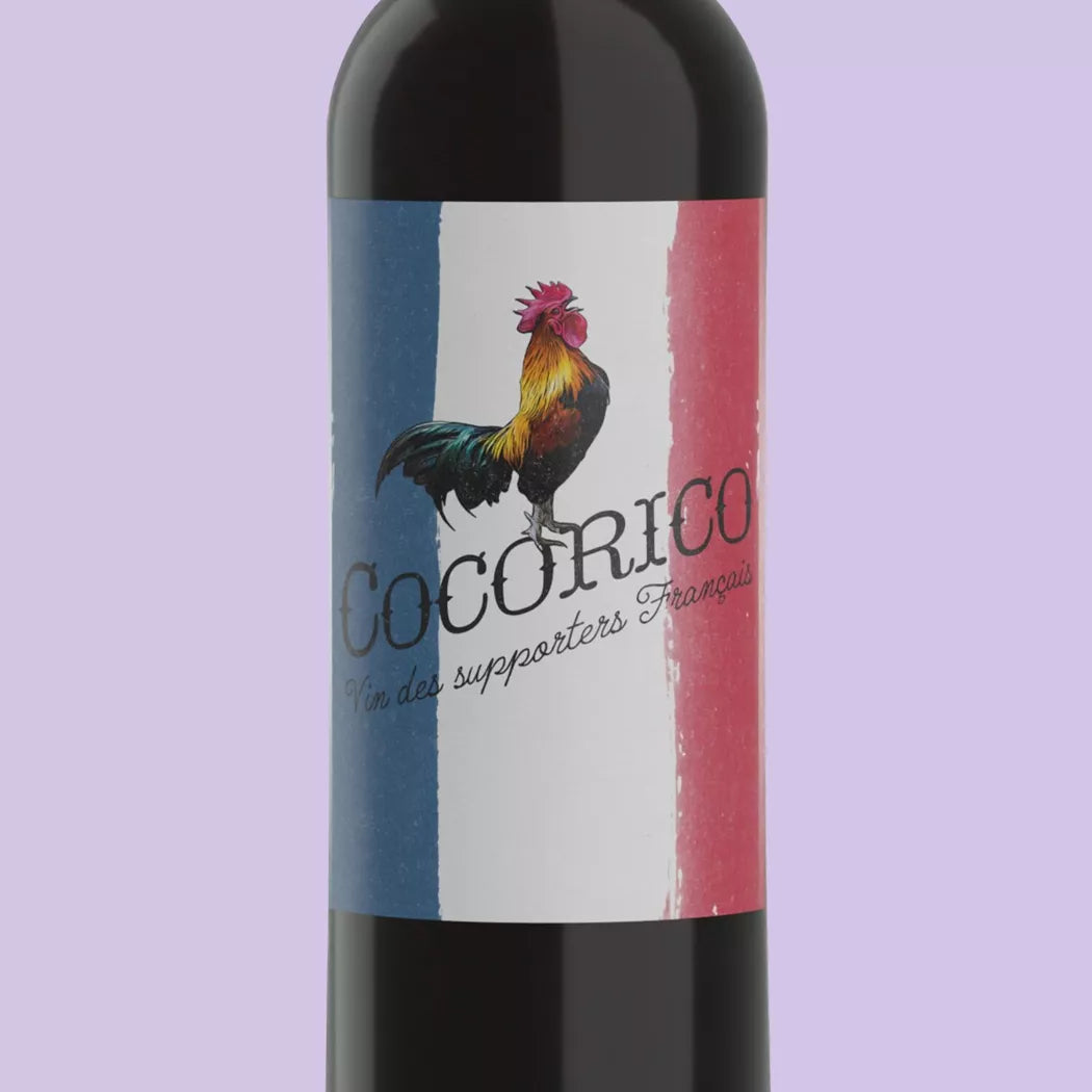Rotwein Cocorico Drapeau Bordeaux 2020
