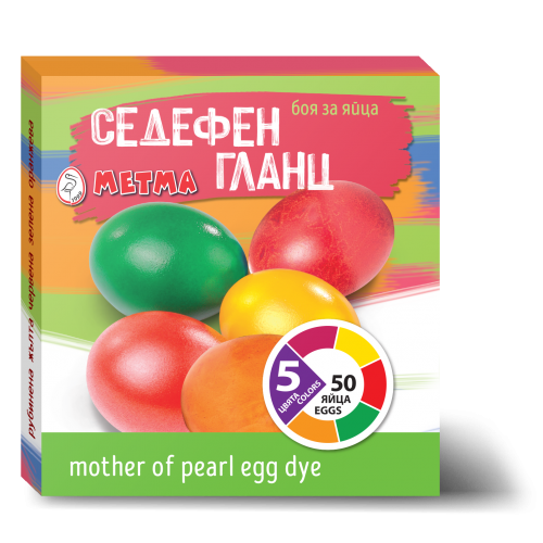 Eierfarbe Metma 5 Farbe