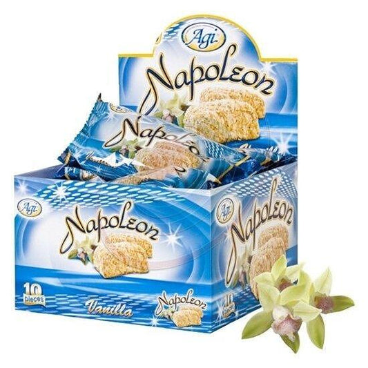 Napoleon AGI BLAU 10X90g BOX mit Vanille creme