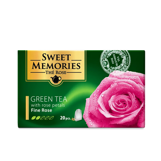 Grüne Tee Sweet Memories mit Rosen 20St