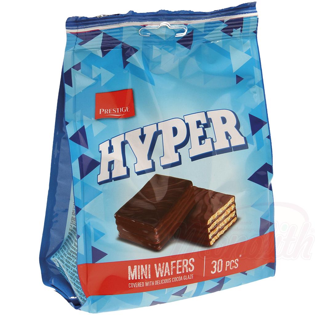 Waffel Hyper Mini mit Füllung mit Kakao 120g Prestige