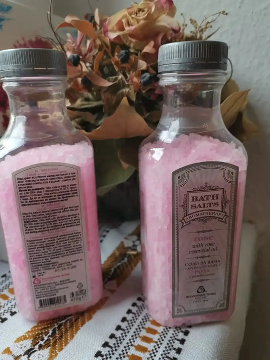 AROMATHERAPIE | Badesalze rose 470g - Bulgarian TreasuresSeifen und SalzeBulgarian Treasures