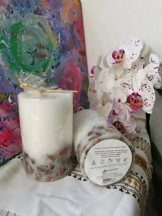 AROMATHERAPIE | KERZE rose - Bulgarian TreasuresKerzenBulgarian Rose