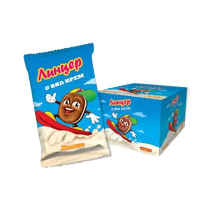 Linzer Zhelanie mit Weißcreme 60g - Bulgarian TreasuresBulgarian Treasures