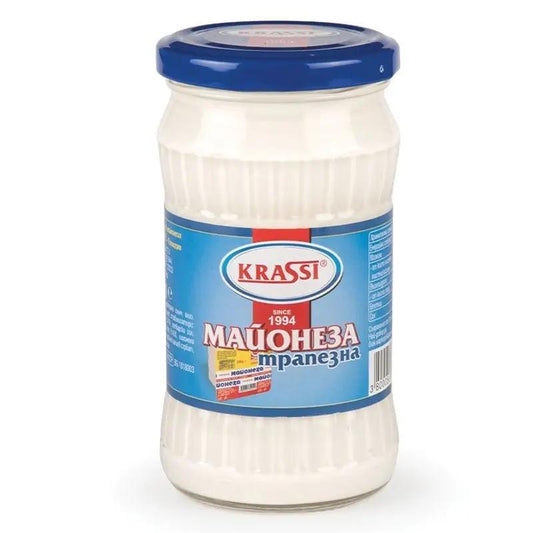 Mayonnaise Majoneza Krasi trapezna 250g - Bulgarian TreasuresBulgarian Treasures