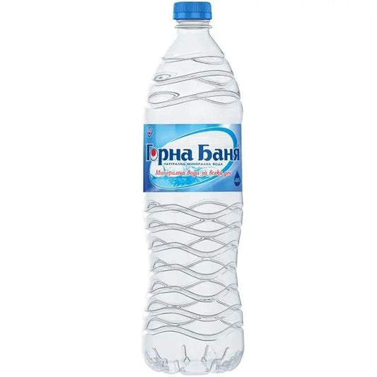 Mineralwasser Gorna Bania 1,5L - Bulgarian TreasuresBulgarian Treasures