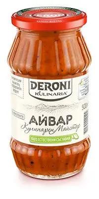 Paprikazubereitung Ajvar Deroni 250g - Bulgarian TreasuresBulgarian Treasures