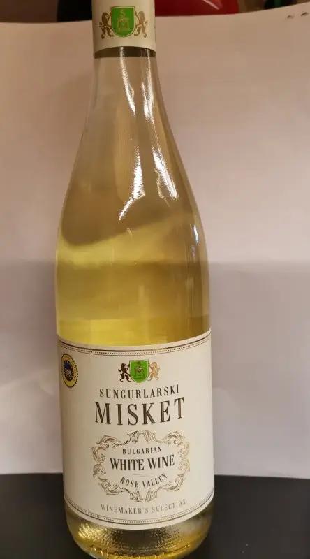 Sungurlarski Misket 2022 White Wine - Bulgarian TreasuresRoseweinBulgarian Treasures
