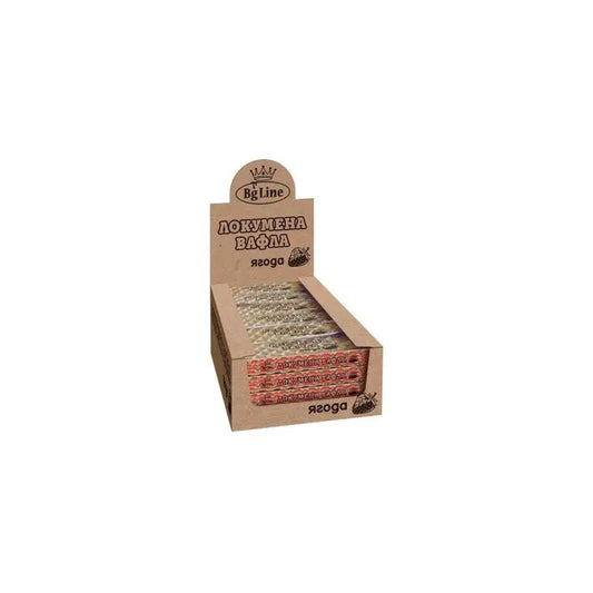 Waffel mit Erdbeere 65g Heli - Bulgarian TreasuresBulgarian Treasures